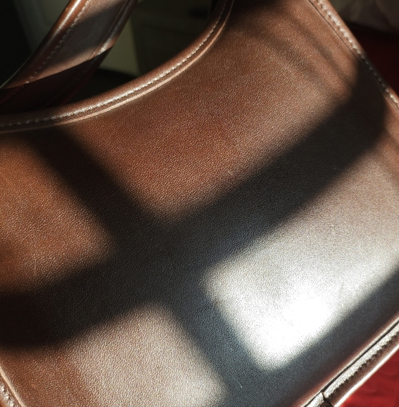 Coach Ergo Mini Zip Bag 9020 Brown Leather - Picture 5 of 9